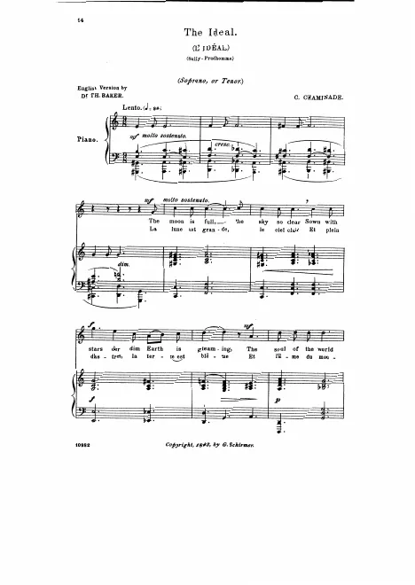 First page of L'Idéal