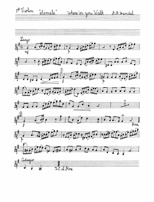 Violins I