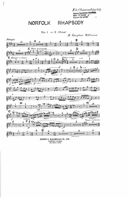 Piccolo Clarinet (E) (ad lib.)