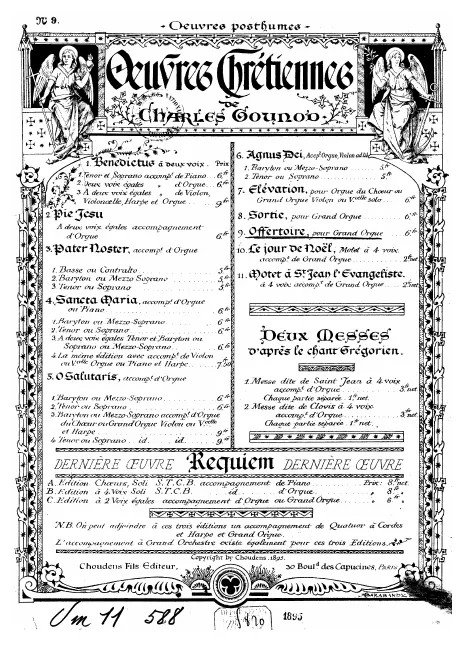 First page of Offertoire