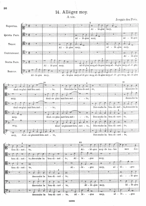First page of Allégez moy