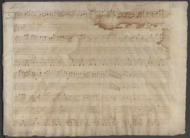 First page of Laudate pueri