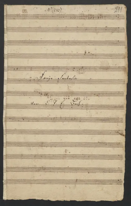First page of Freie Fantasie