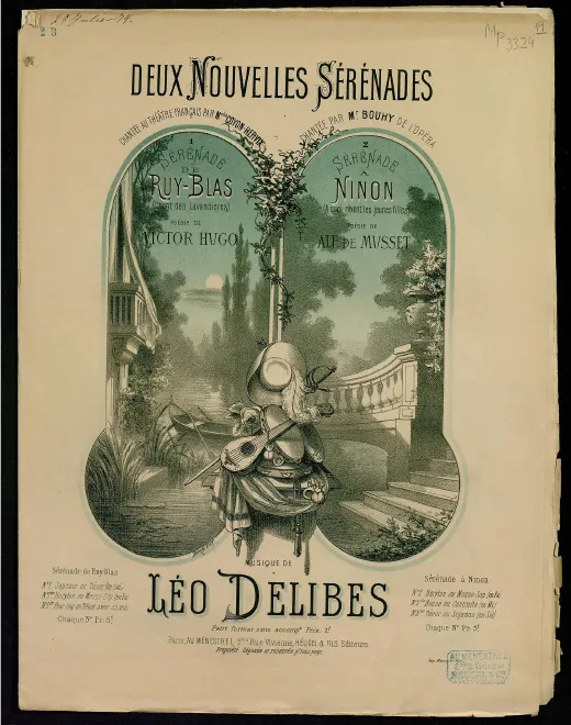 First page of Sérénade à Ninon