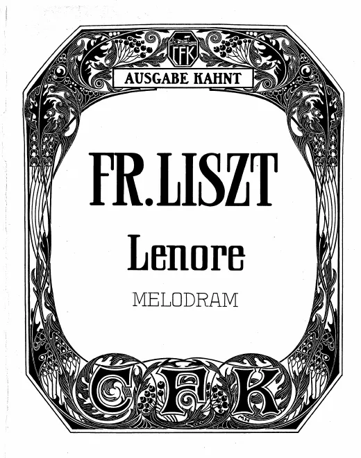 First page of Lenore