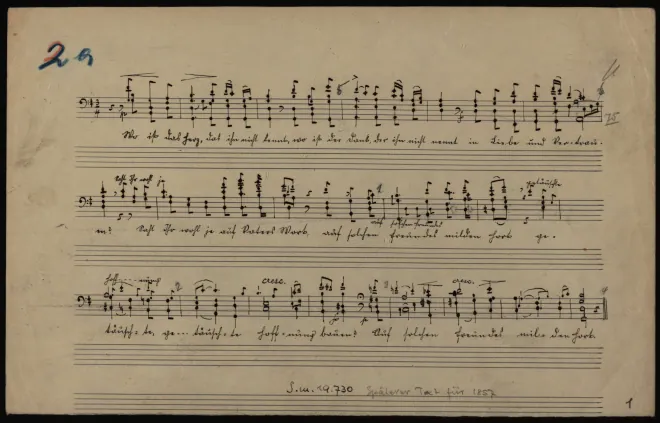 Condensed Score