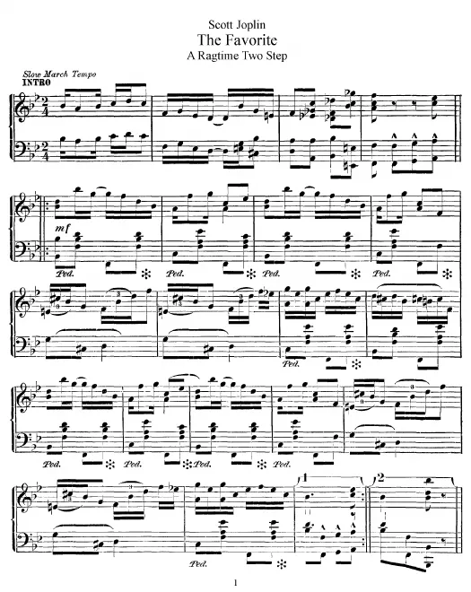 First page of The Favorite