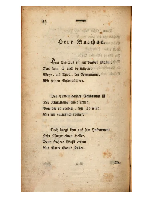 First page of Trinklied