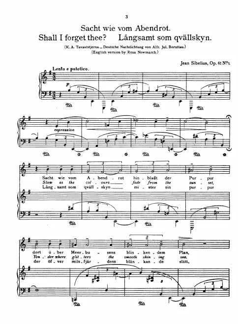 First page of 8 Songs