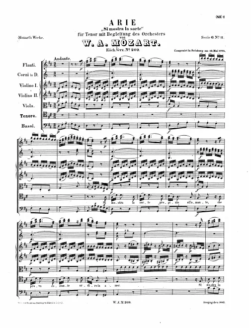 First page of Si mostra la sorte