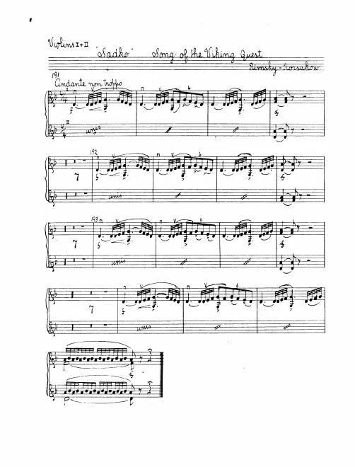 Violins I/II
