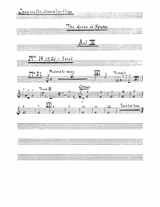 Onstage Chimes (No.21)