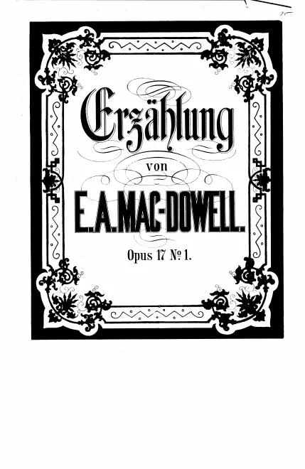 First page of 2 Fantasiestücke