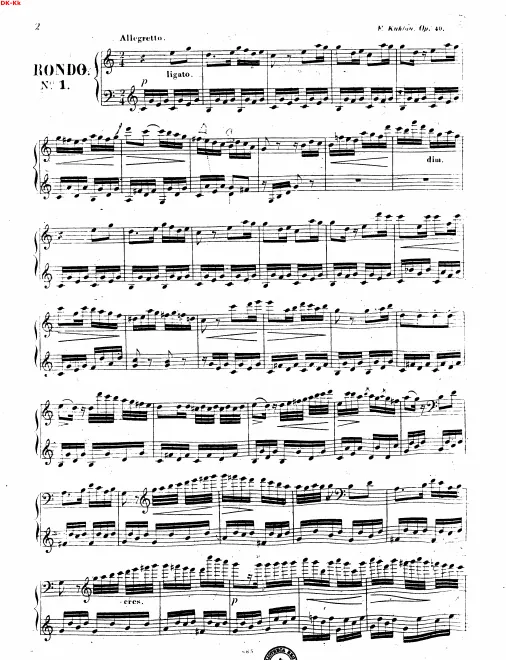 First page of 6 Rondos