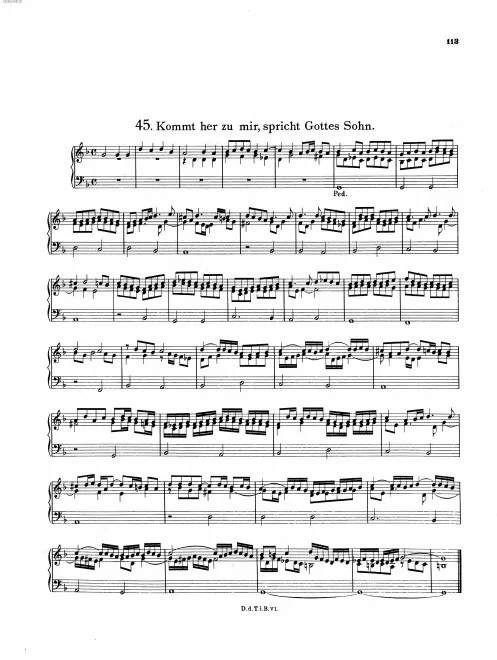 First page of Kommt her zu mir, spricht Gottes Sohn