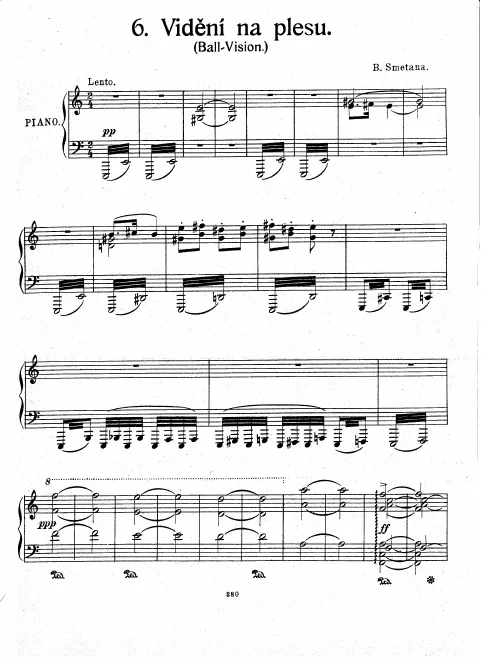 First page of Vision at the Ball