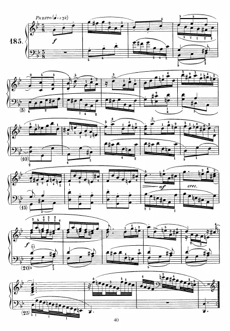 First page of Keyboard Sonata in G minor