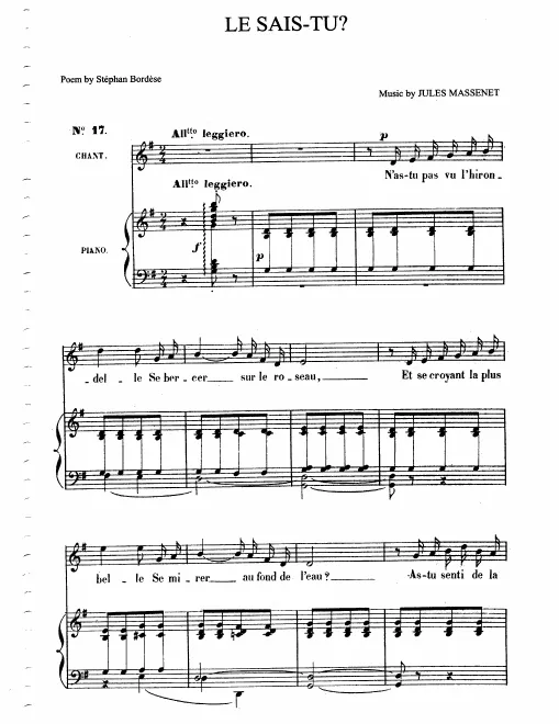First page of Le sais-tu ?