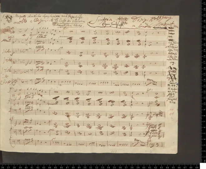 First page of Symphony No.1