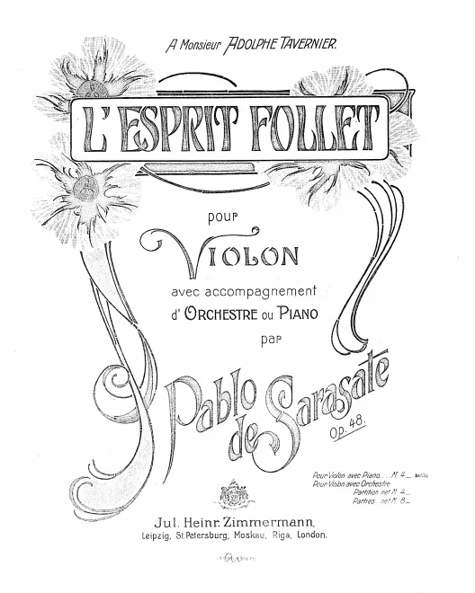 First page of L'esprit follet
