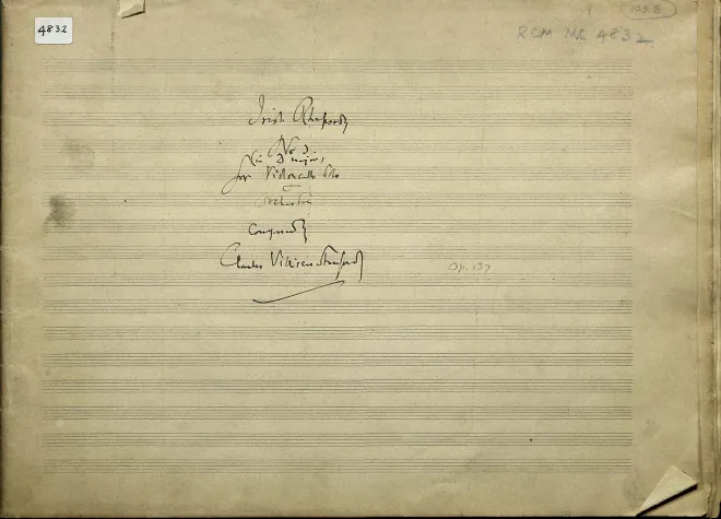 First page of Irish Rhapsody No.3