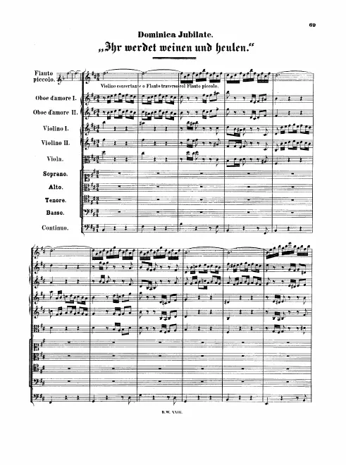 First page of Ihr werdet weinen und heulen