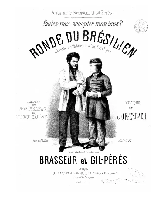 First page of Le Brésilien
