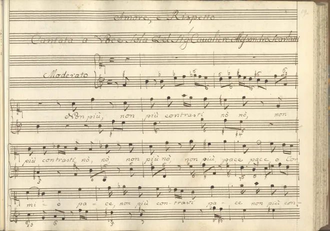 First page of Non più contrasti, no