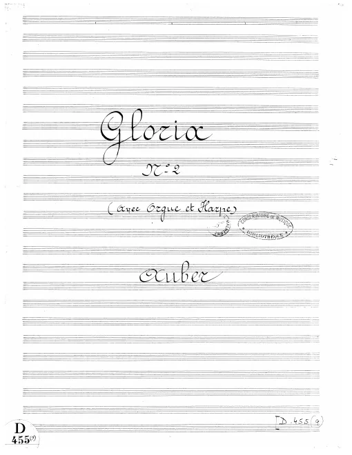 First page of Gloria No.2