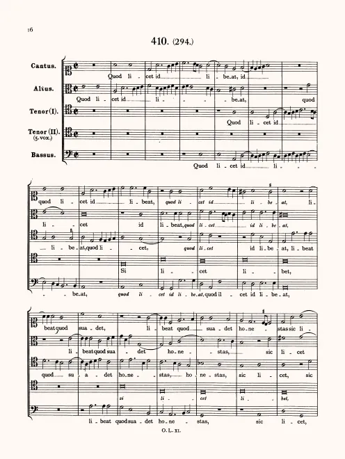 First page of Quod licet id libeat