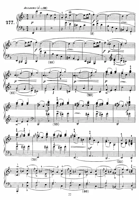 First page of Keyboard Sonata in D minor