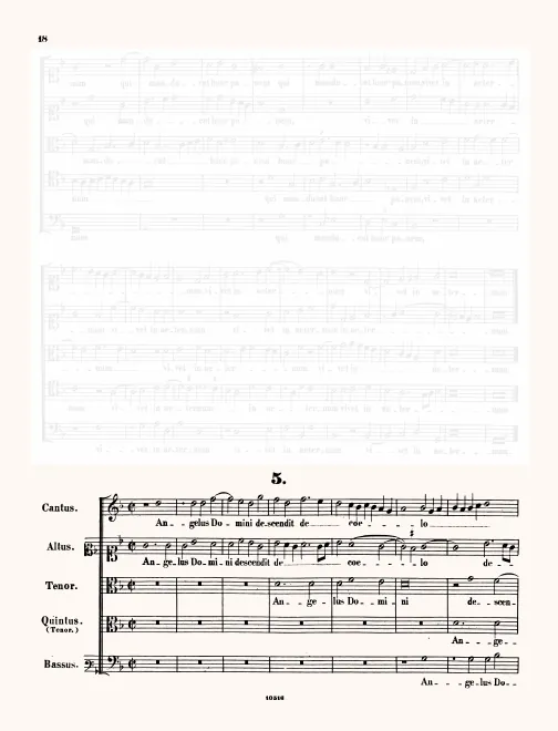 First page of Angelus Domini