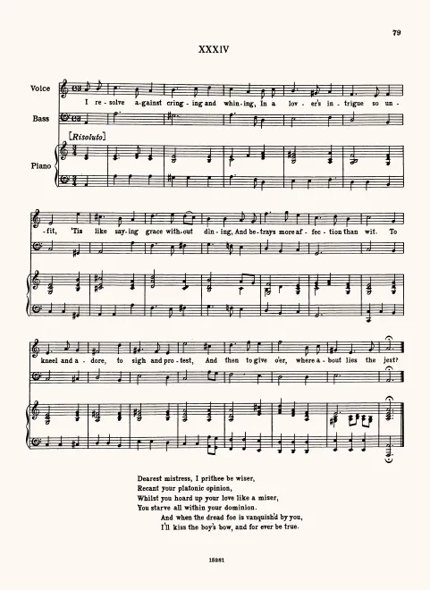 First page of I Resolve Against Cringing