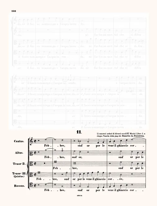 First page of Febre ond'hor per le vene