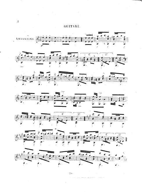 First page of Fantaisie villageoise