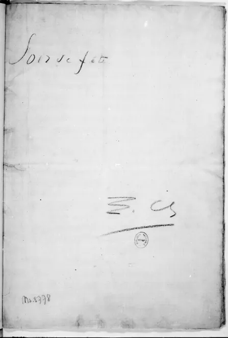 First page of Soir de fête