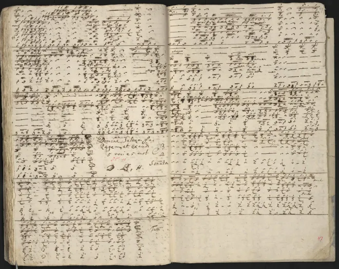 First page of Domine salvum fac regem