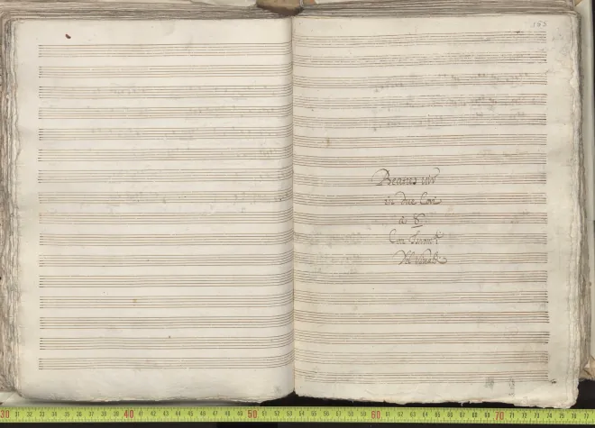 First page of Beatus vir in C major