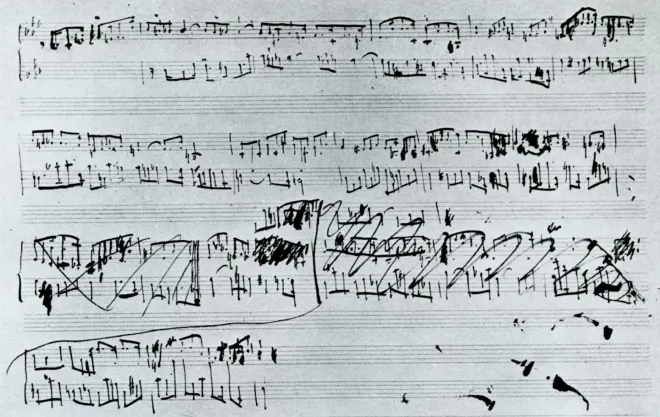 First page of Canon in F minor