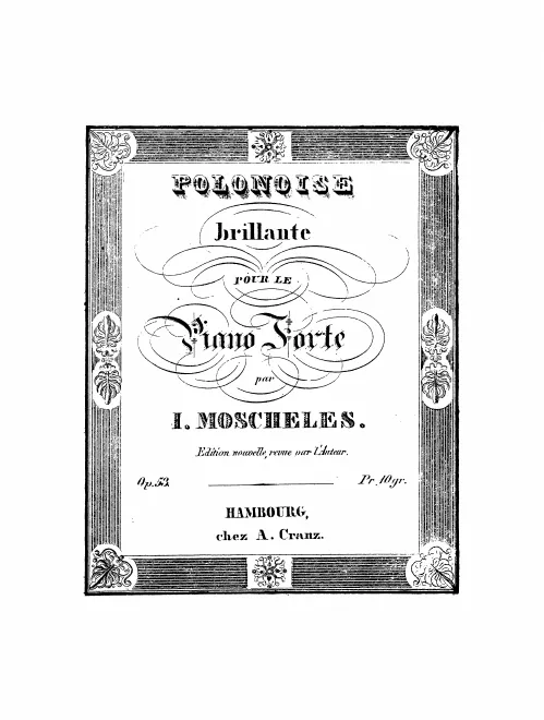 First page of Polonaise, Op.53