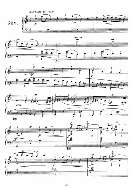 First page of Keyboard Sonata in C major