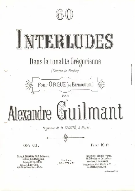 First page of 60 Interludes
