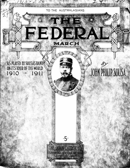 First page of The Federal March