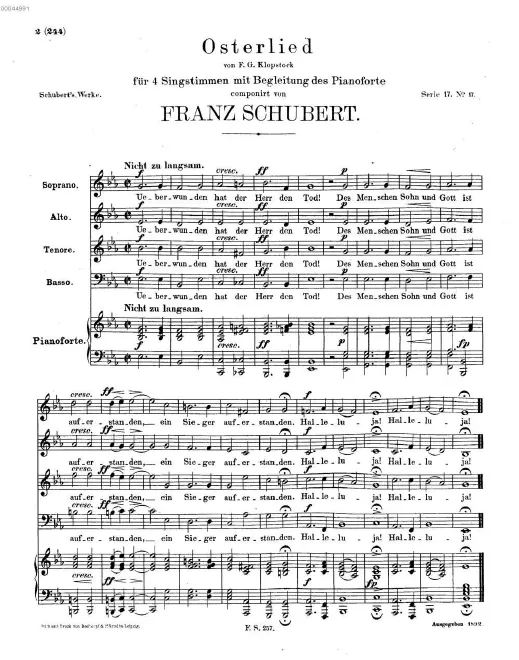 First page of Jesus Christus unser Heiland