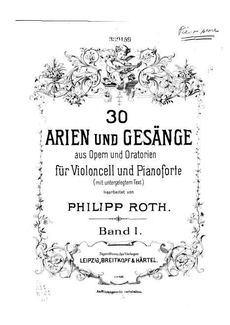 First page of Winkt mir Erbarmen
