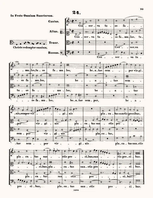 First page of Christe redemptor omnium