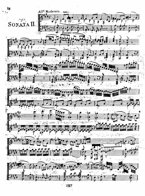 First page of Piano Trio in E major