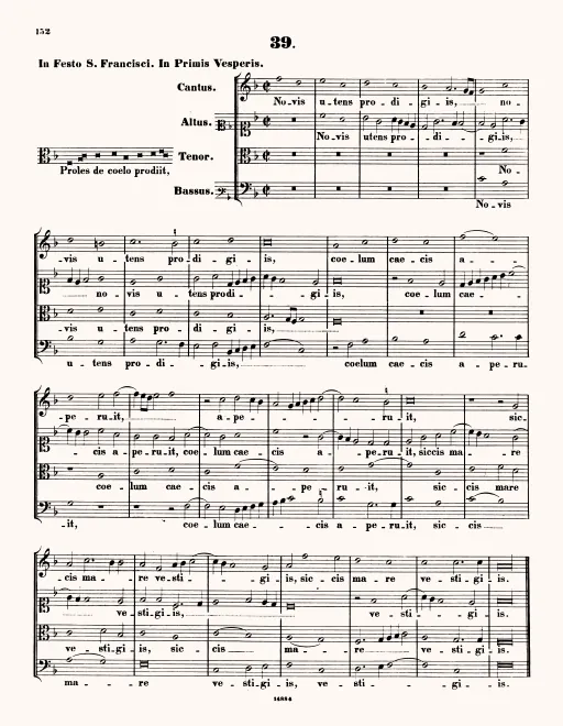 First page of Proles de coelo prodiit