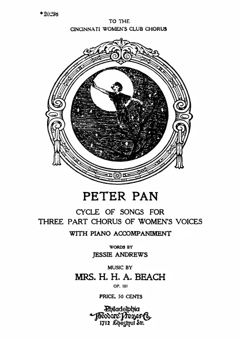 First page of Peter Pan