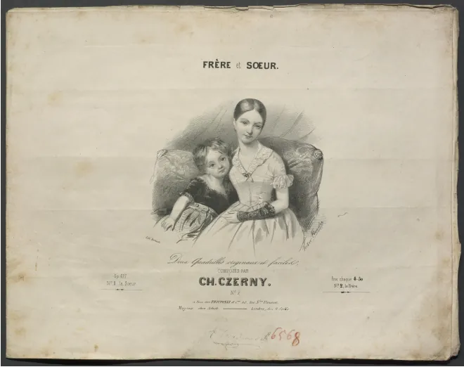 First page of Frère et Soeur